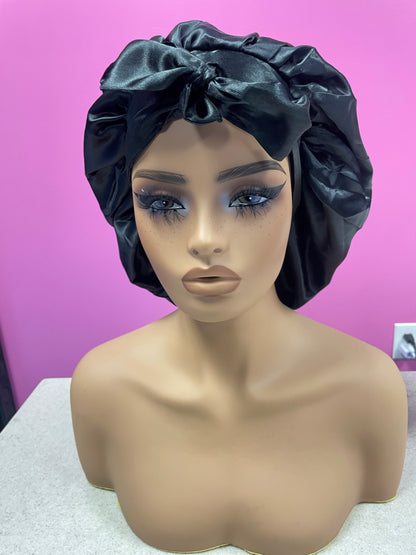 Silk Bow Bonnet